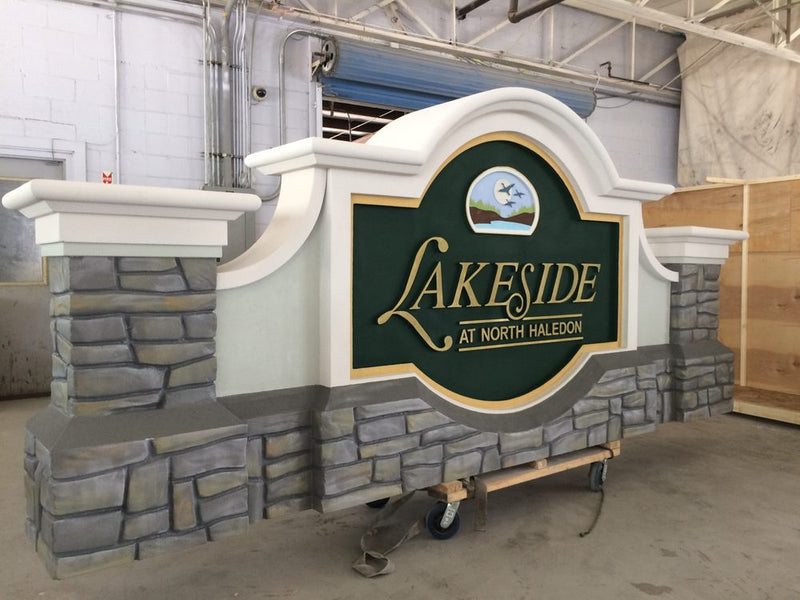 Custom Monument Sign 153