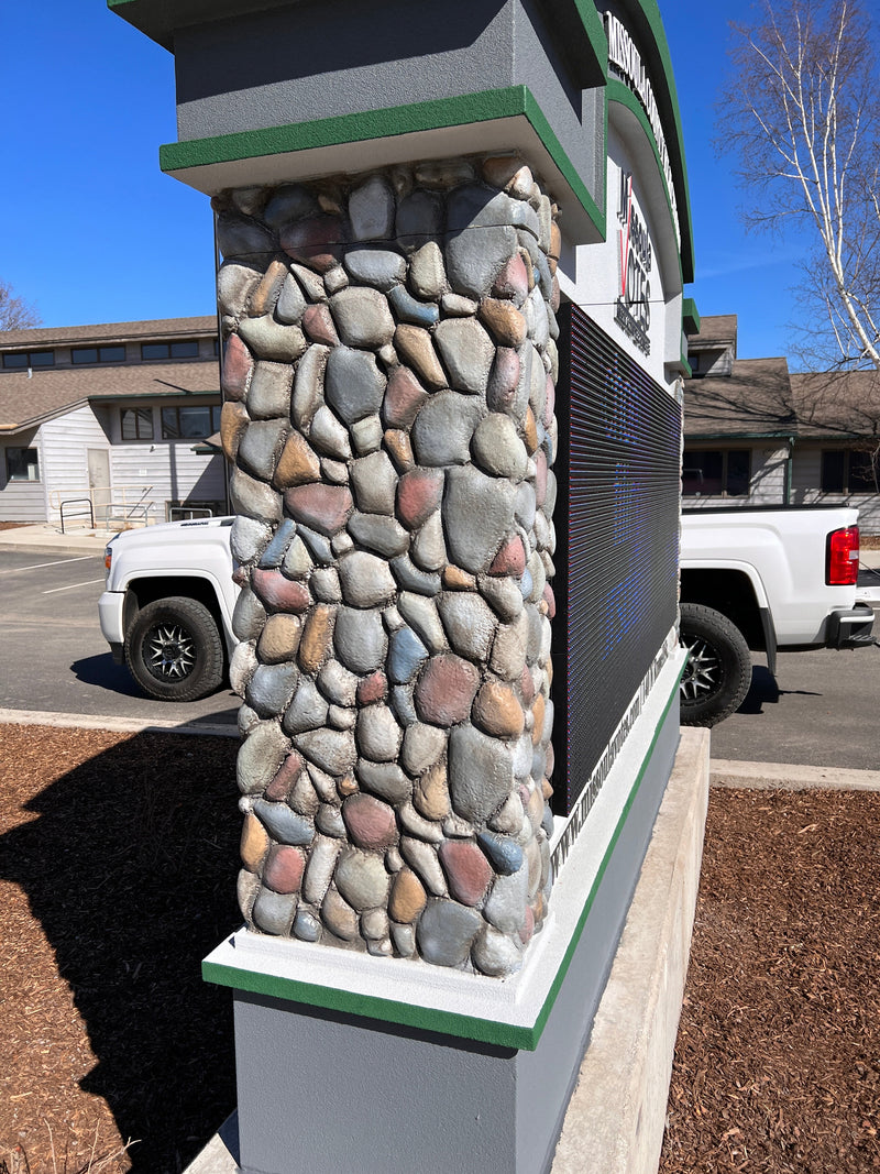 Custom Monument Sign 185