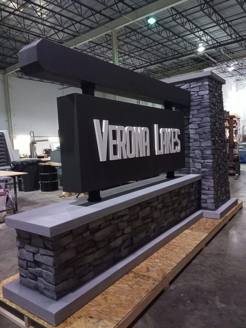 Custom Monument Sign 024