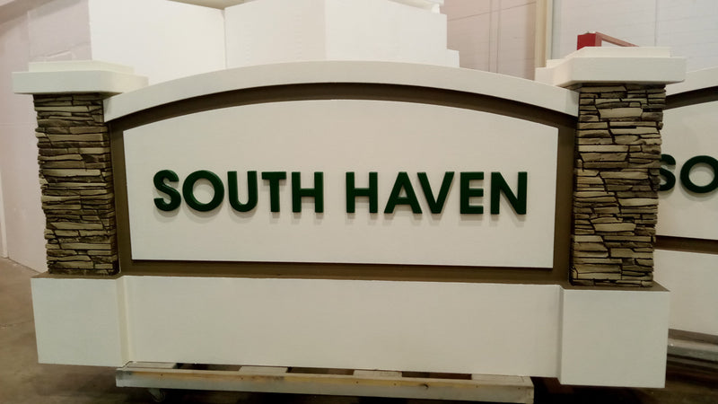 Custom Monument Sign 186