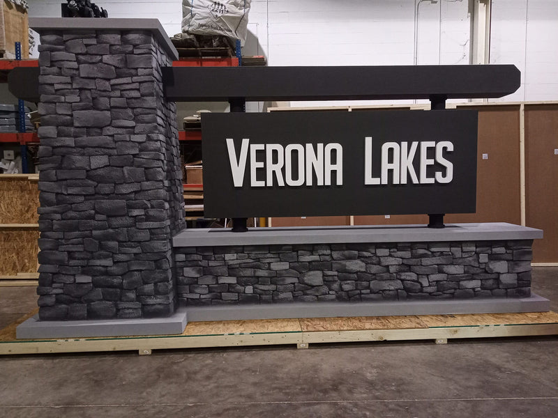 Custom Monument Sign 040
