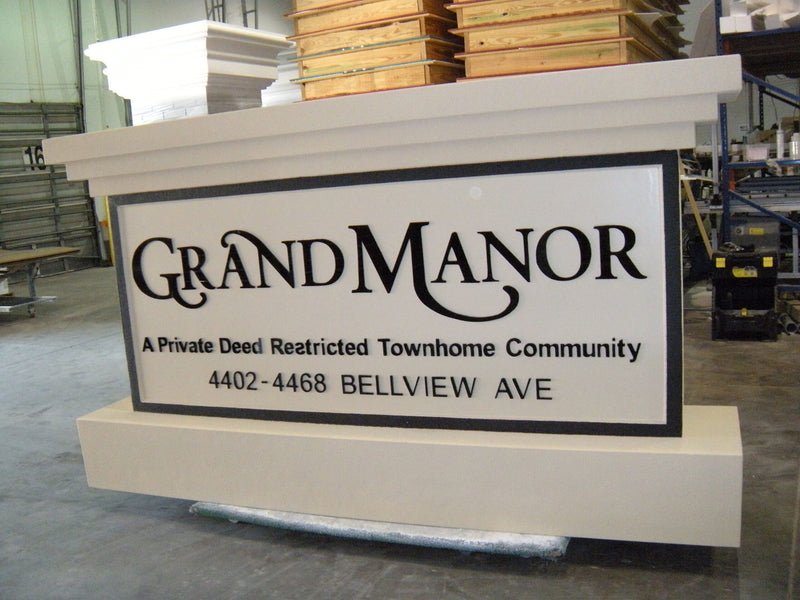 Custom Monument Sign 031