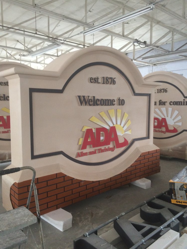 Custom Monument Sign 156