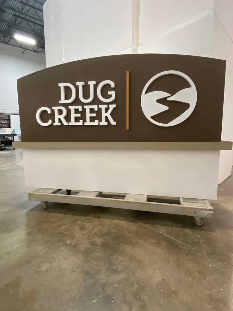Custom Monument Sign 181