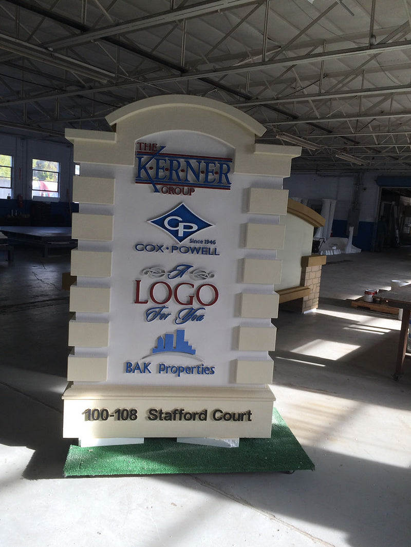 Custom Monument Sign 069