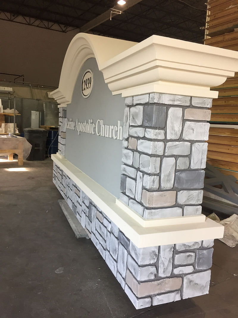 Custom Monument Sign 150