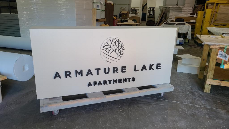 Custom Monument Sign 192