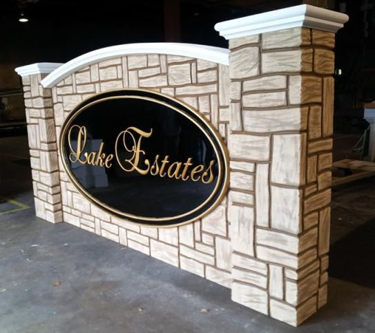 Custom Monument Sign 047