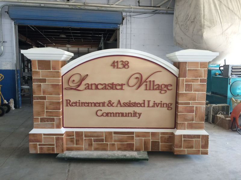 Custom Monument Sign 085