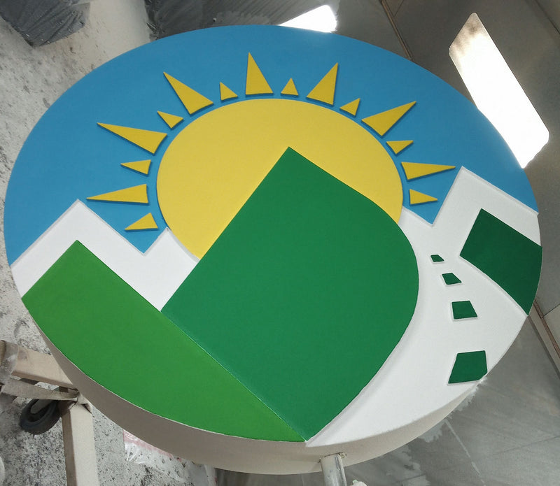 Custom Monument Sign 138