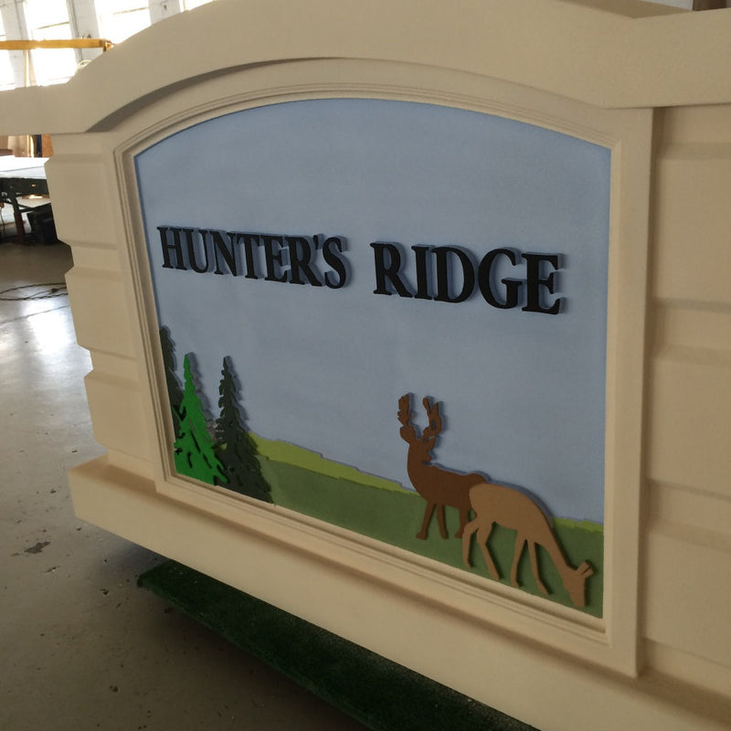 Custom Monument Sign 062