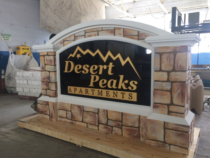 Custom Monument Sign 081
