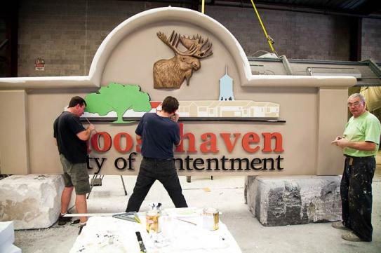 Custom Monument Sign 103