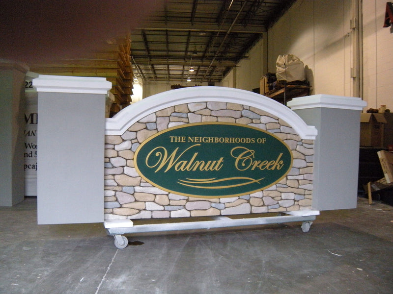 Custom Monument Sign 018