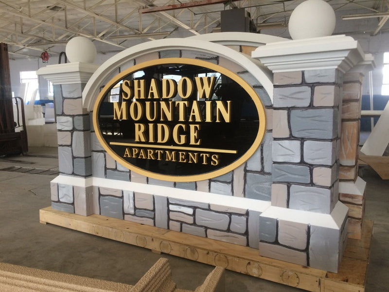 Custom Monument Sign 078