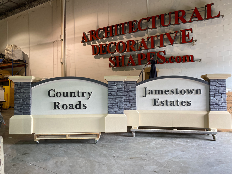 Custom Monument Sign 173