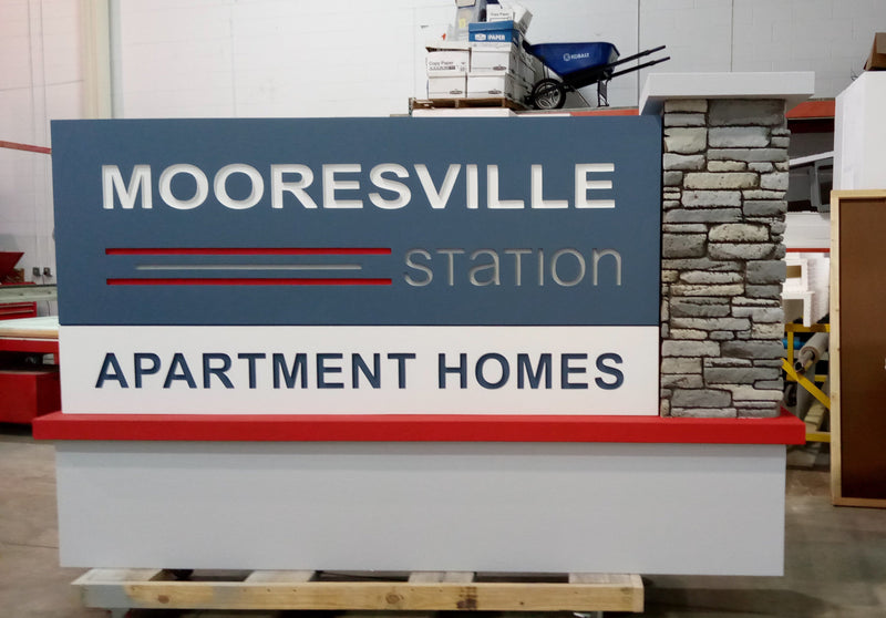 Custom Monument Sign 190