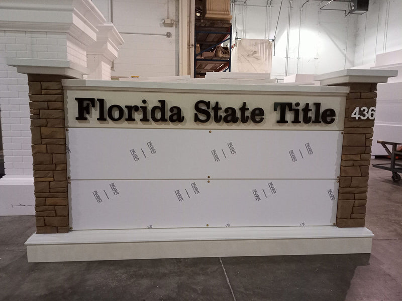 Custom Monument Sign 022