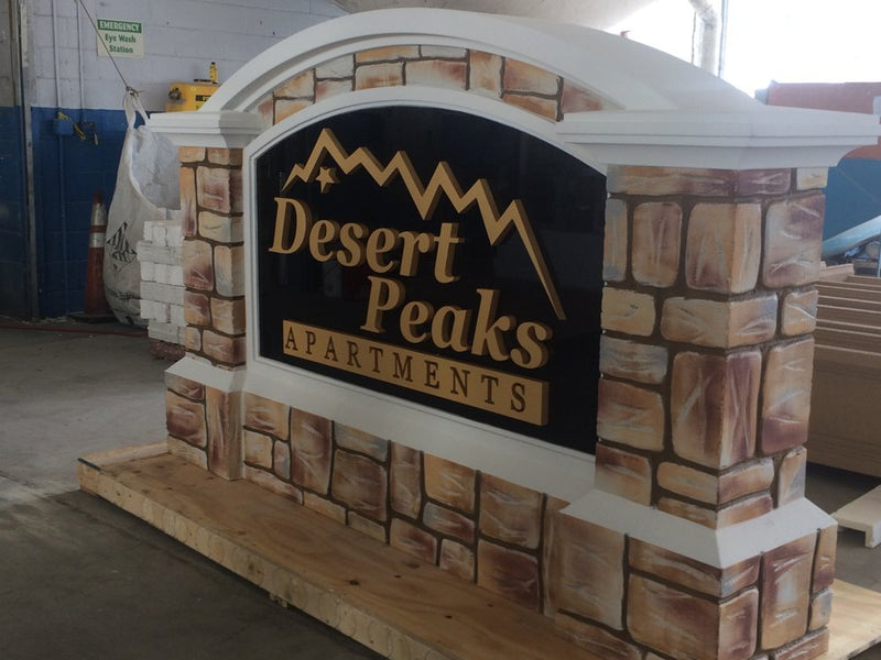 Custom Monument Sign 159