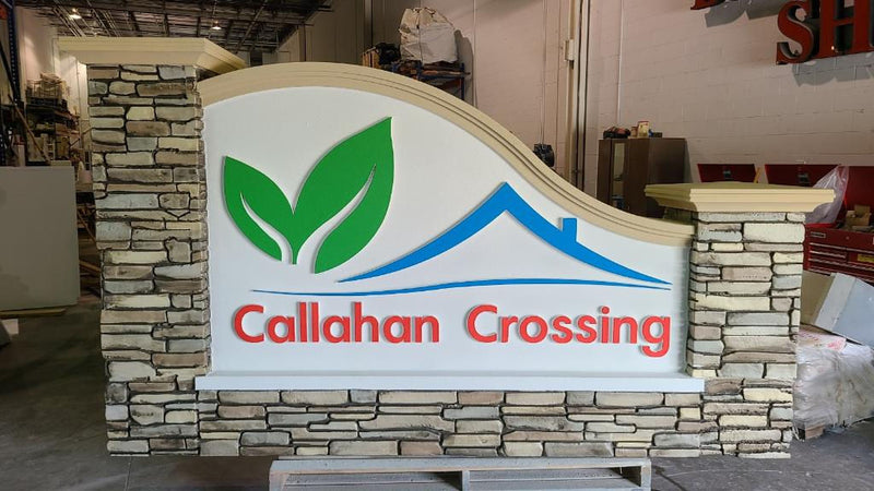 Custom Monument Sign 001