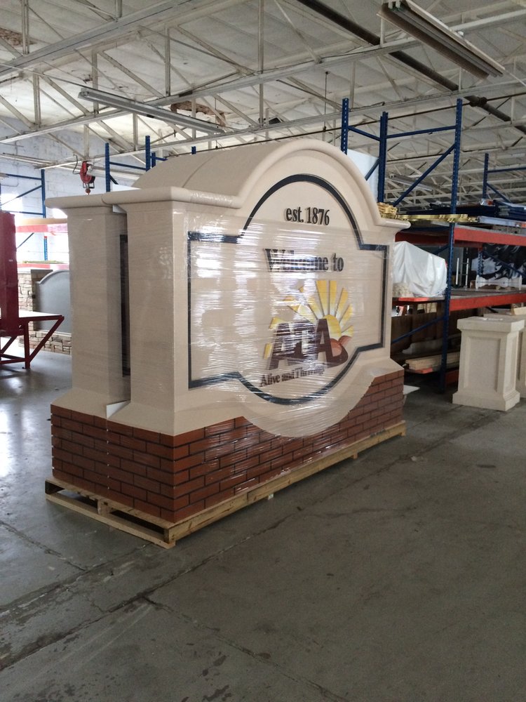 Custom Monument Sign 155