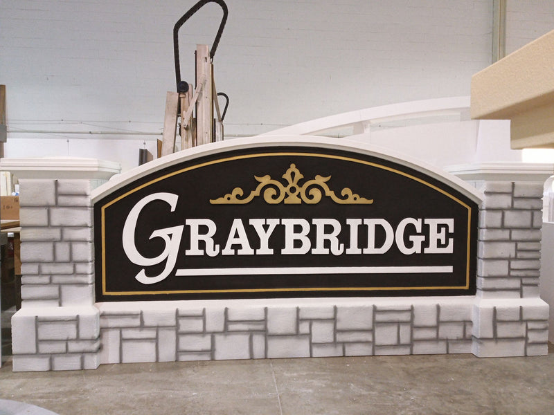 Custom Monument Sign 134