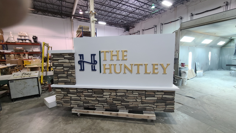 Custom Monument Sign 180