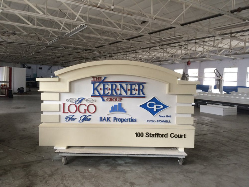 Custom Monument Sign 163