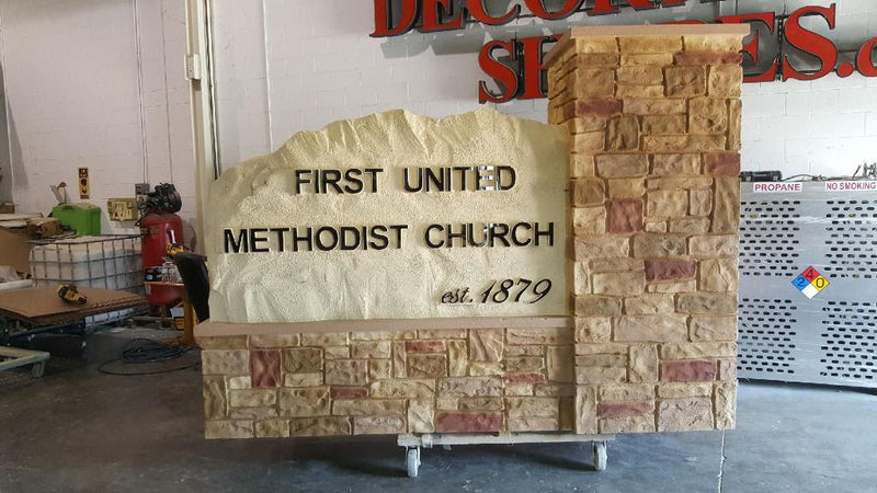 Custom Monument Sign 017