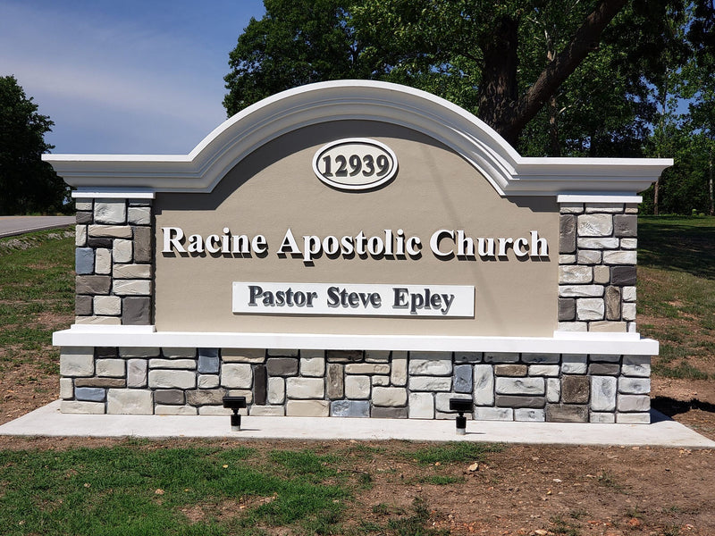 Custom Monument Sign 037