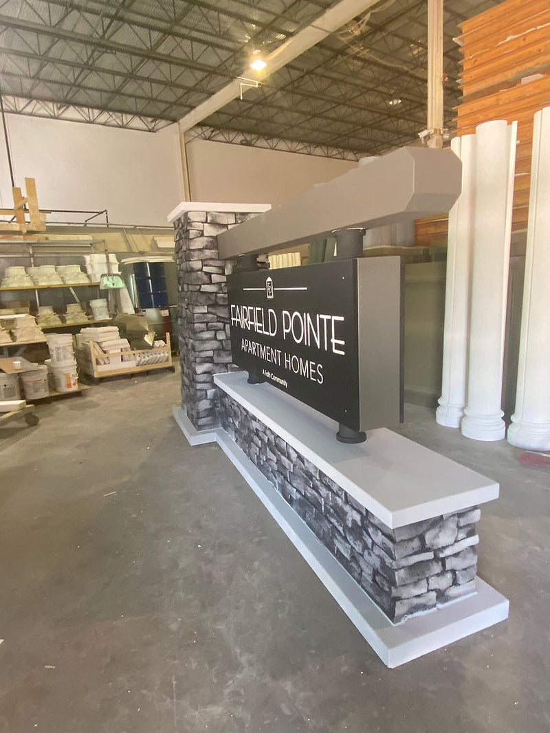 Custom Monument Sign 147