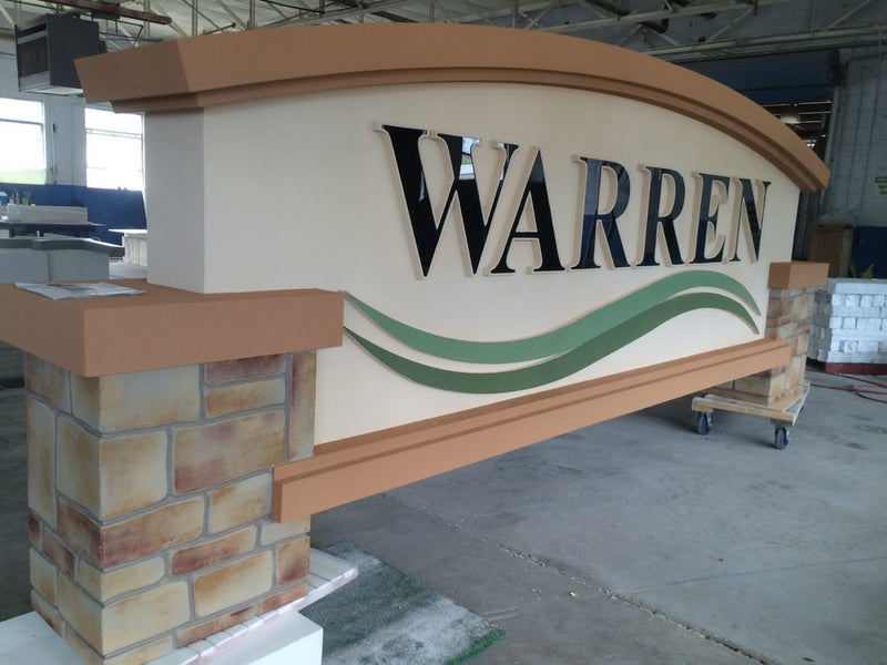 Custom Monument Sign 161