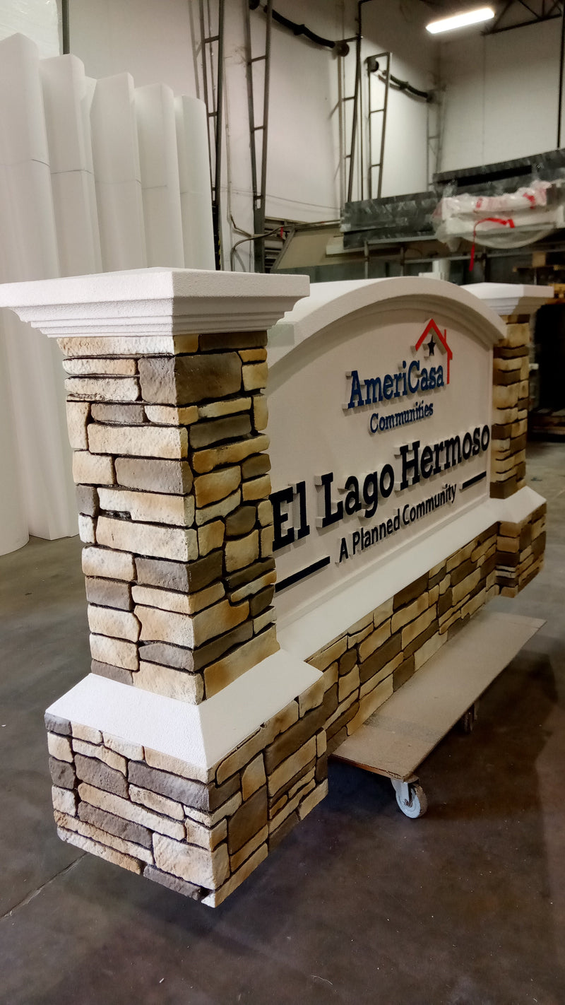 Custom Monument Sign 183