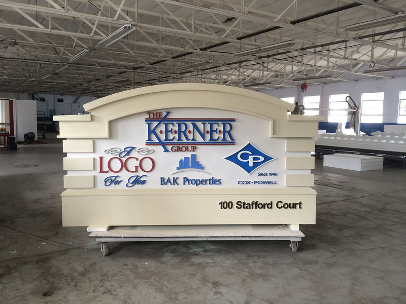 Custom Monument Sign 068
