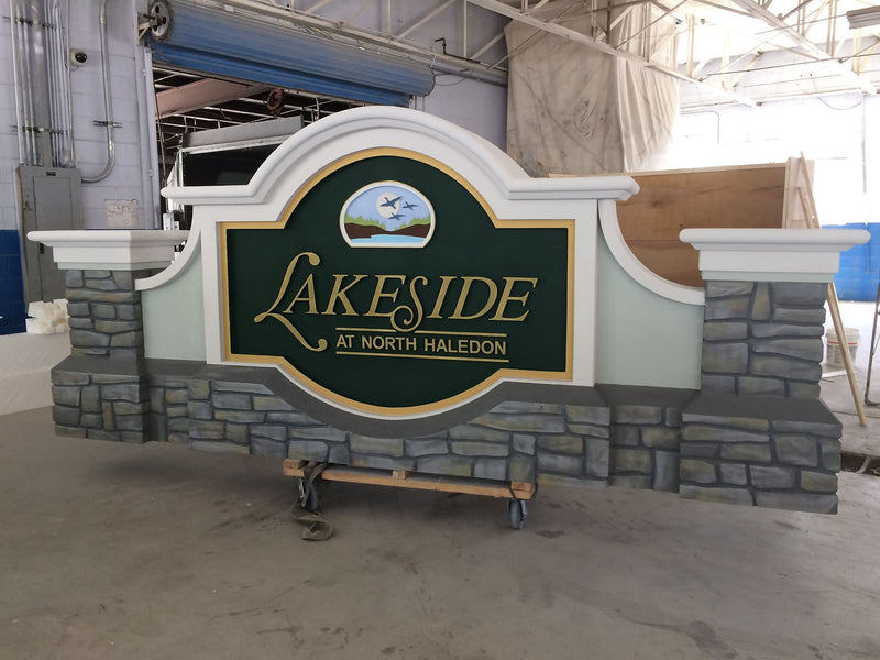 Custom Monument Sign 137