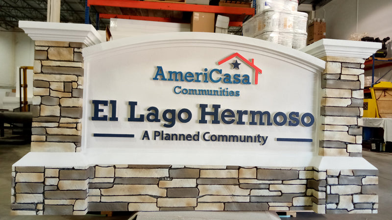 Custom Monument Sign 184