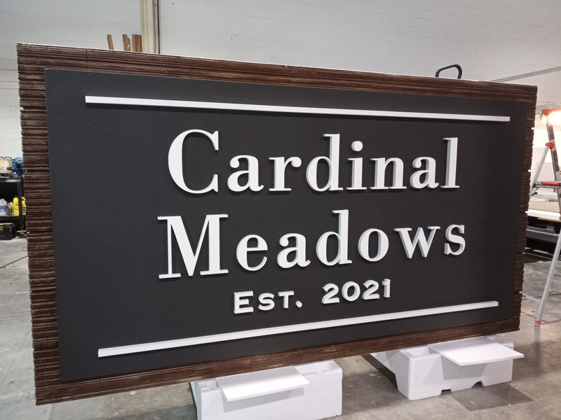 Custom Monument Sign 177