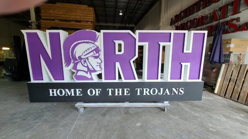 Custom Foam Letters and Sign 030