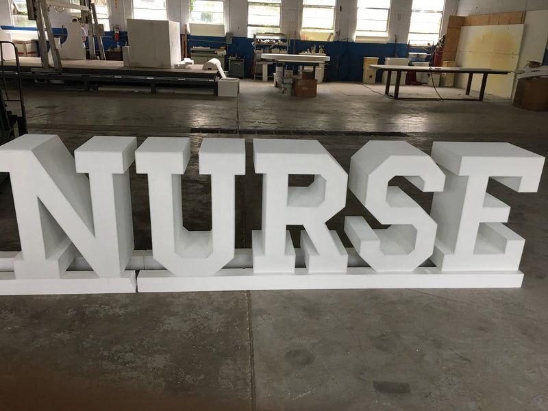 Custom Foam Letters and Sign 040
