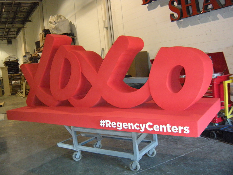 Custom Foam Letters and Sign 038