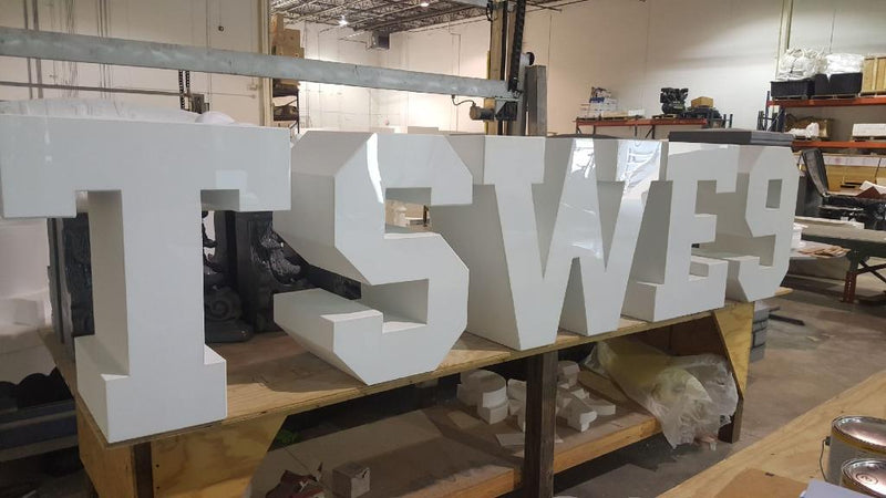 Custom Foam Letters and Sign 039