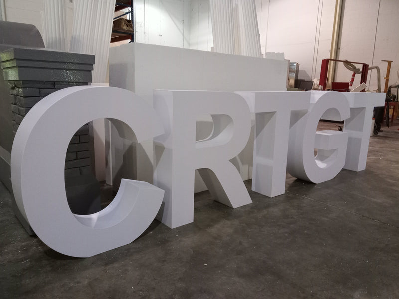 Custom Foam Letters and Sign 046