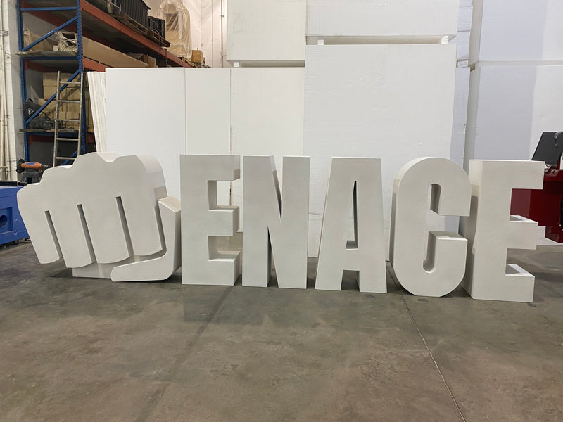 Custom Foam Letters and Sign 048