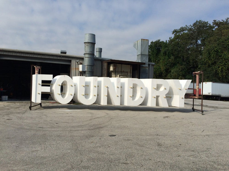 Custom Foam Letters and Sign 027