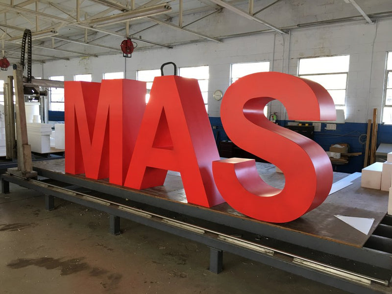 Custom Foam Letters and Sign 028
