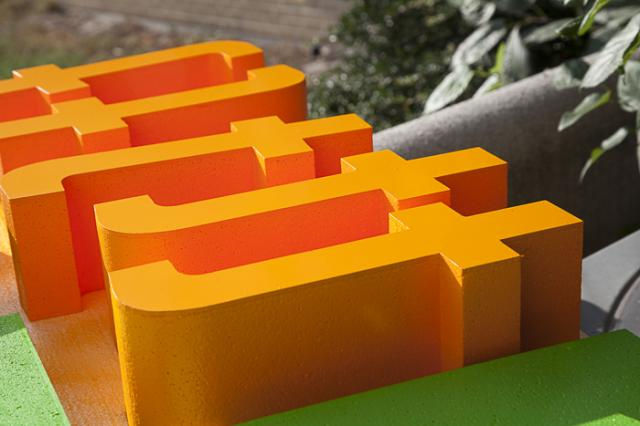 Custom Foam Letters and Sign 015