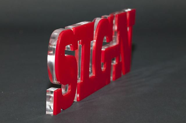 Custom Foam Letters and Sign 016