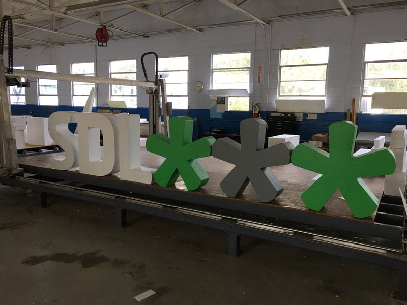 Custom Foam Letters and Sign 026