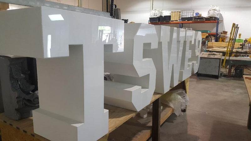 Custom Foam Letters and Sign 033