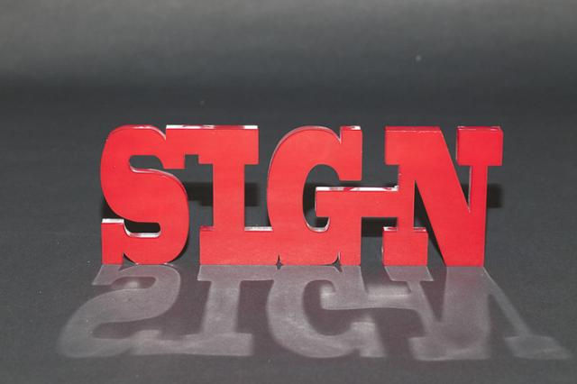 Custom Foam Letters and Sign 017